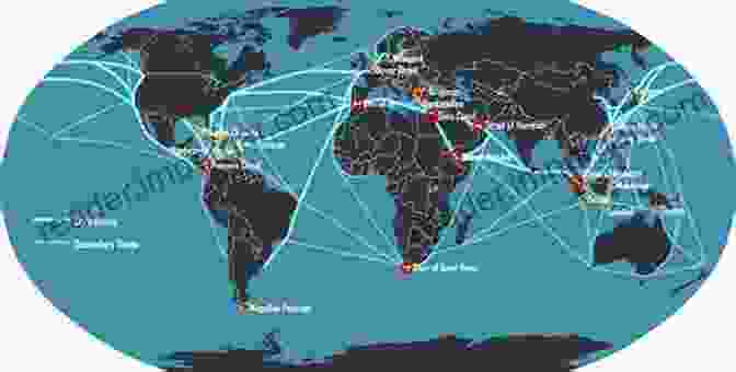 A Detailed Map Of The World, Highlighting Major Sea Routes And Sailing Distances Outlaws Of The Atlantic: Sailors Pirates And Motley Crews In The Age Of Sail