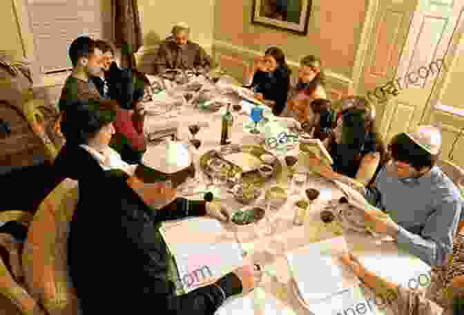 A Family Gathered Around A Table For A Passover Seder Passover Recipes For Party: Kosher For Passover Recipes: Recipes For Kosher For Passover