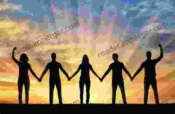 A Group Of People Holding Hands, Surrounded By A Bright Aura. Empath: How To Stop Worrying And Eliminate Negative Thinking As A Sensitive Person (Empath Healing Stress Reduction Anxiety Relief Phobia Relief)