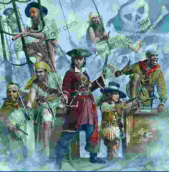 A Group Of Pirates Celebrating Their Loot Aboard A Captured Ship Outlaws Of The Atlantic: Sailors Pirates And Motley Crews In The Age Of Sail