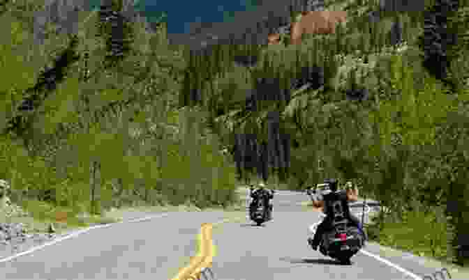 A Group Of Riders On Their Motorcycles, Exploring The Winding Roads Of A Mountain Pass. Motorcycles: A Pictorial Tammy Ruggles