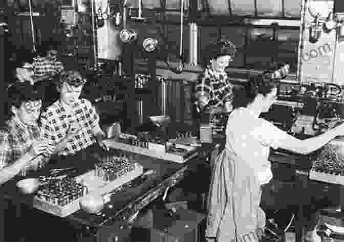 A Group Of Women Working In A Factory, Their Faces Etched With Exhaustion. Consumers Imperium: The Global Production Of American Domesticity 1865 1920