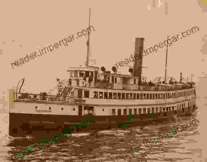 A Steam Powered Lighthouse Tender On The Great Lakes, Circa 1900s The History Of Great Lake Lighthouse Tenders: Important Parts Of Navigation In The Great Lakes: Ship History