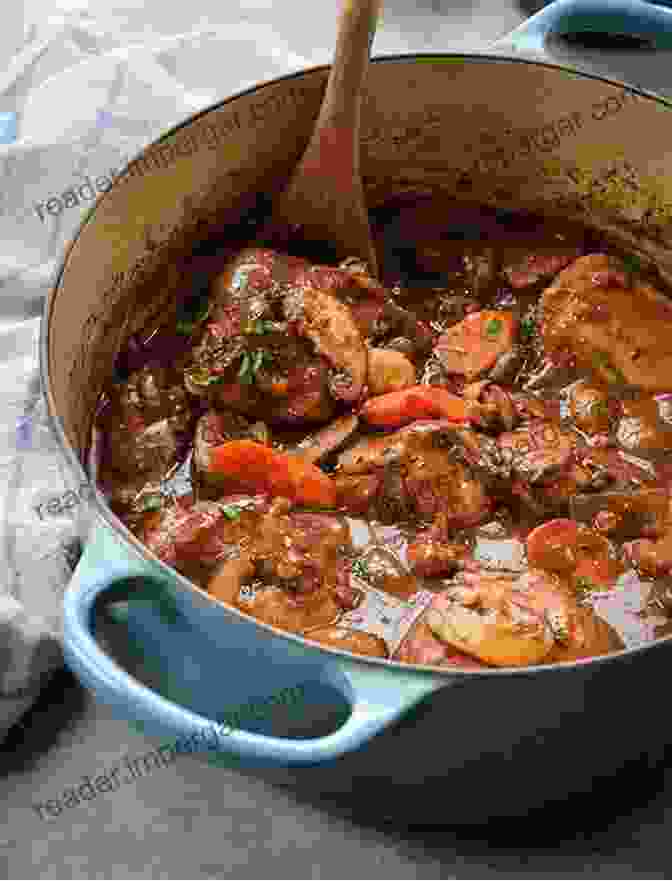 A Steaming Pot Of Coq Au Vin, A Classic French Dish. Pardon Your French: French Recipes Food Stories: Traditional French Cuisine