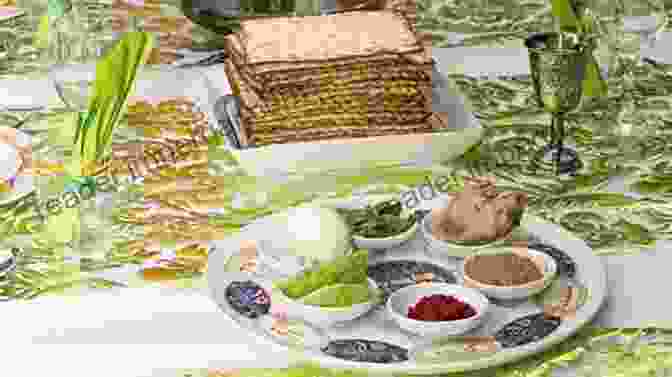 A Table Set For A Passover Seder With Traditional Foods And Wine Passover Recipes For Party: Kosher For Passover Recipes: Recipes For Kosher For Passover