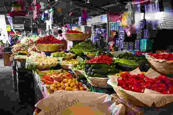 A Vibrant And Festive Mexican Street Market, Showcasing The Rich Culinary Offerings Vegan Cooking: Latin American Cuisine: Mexican Food Guide