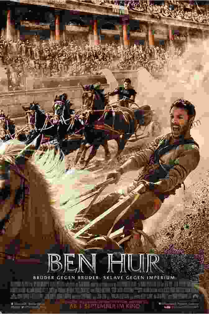 A Vibrant Film Poster For 'Ben Hur,' Showcasing The Epic Chariot Race That Became An Iconic Moment In Cinema History. 100 Bible Films (BFI Screen Guides)