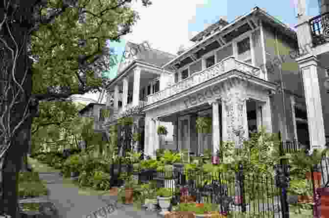 A View Of A Plantation House On The Outskirts Of New Orleans, With A Sweeping Veranda And Lush Gardens Charting The Plantation Landscape From Natchez To New Orleans (Reading The American Landscape)