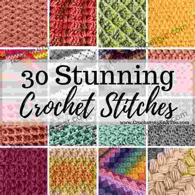 Close Up Of Intricate Crochet Stitches Creating A Beautiful Pattern Crochet Rugs: Refresh Your Floors With Crochet Rugs