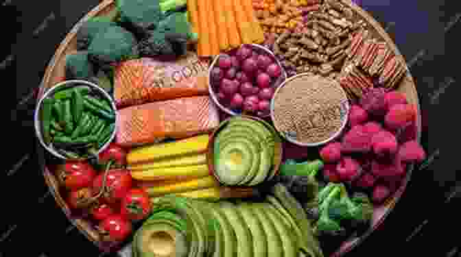 Colorful Plate Of Healthy Fruits, Vegetables, Whole Grains, And Lean Protein Beating Type 2 Diabetes: Natural And Simple Methods To Reverse Diabetes For Good