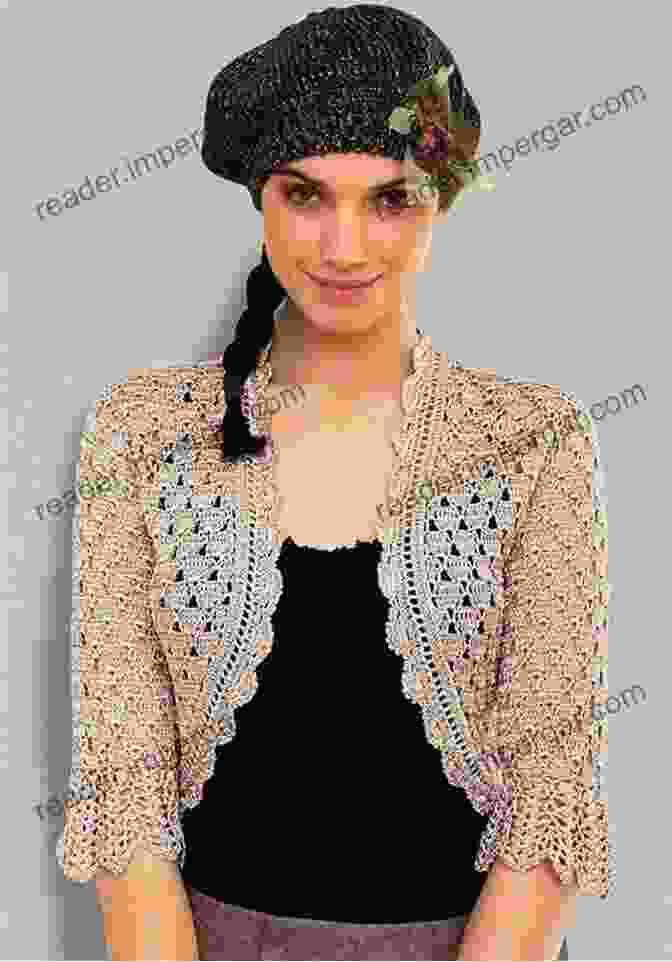 Crochet Bolero With Intricate Stitchwork And Playful Bohemian Flair Shrugs Shawls And Boleros Leisure Arts