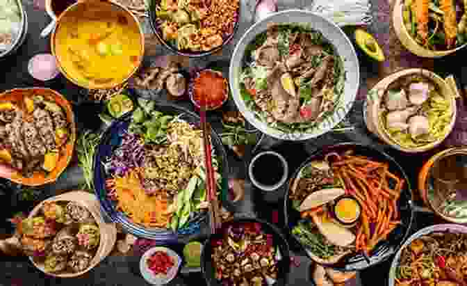 Delectable Thai Cuisine, Showcasing A Variety Of Aromatic Dishes And Colorful Ingredients Thai Stories For Language Learners: Traditional Folktales In English And Thai (Free Online Audio)