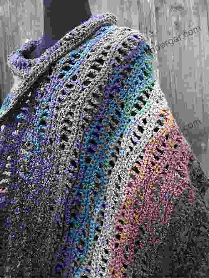 Delicate Lace Shawl With Airy Texture And Intricate Crochet Patterns Shrugs Shawls And Boleros Leisure Arts