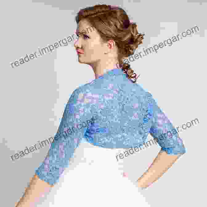 Exquisite Lace Shrug With Intricate Details And Delicate Lacework Shrugs Shawls And Boleros Leisure Arts