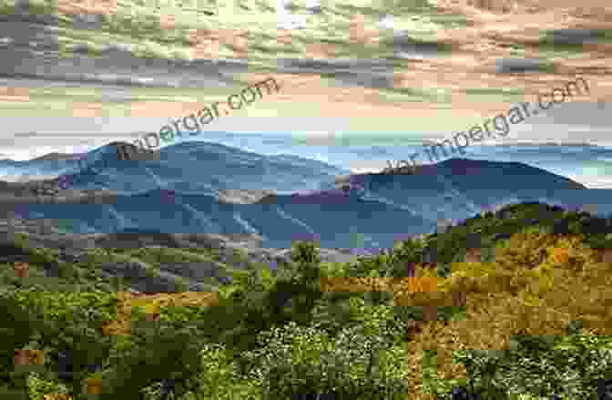 Hikers Marveling At A Breathtaking Panoramic Vista Overlooking The Blue Ridge Mountains. Hiking And Traveling The Blue Ridge Parkway Revised And Expanded Edition: The Only Guide You Will Ever Need Including GPS Detailed Maps And More (Southern Gateways Guides)