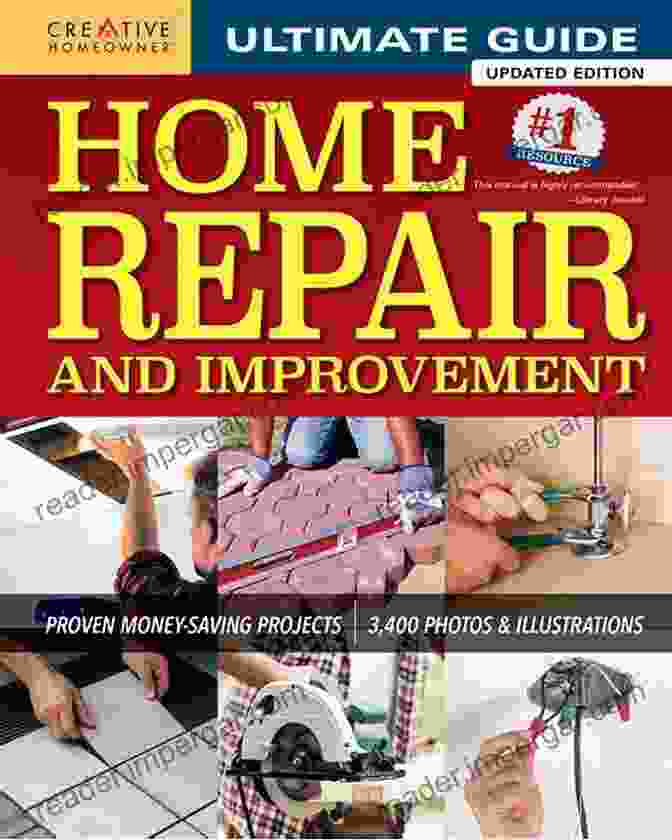 Home Repair And Improvement Book Cover Home Repair And Improvement: Useful Tips And Detail Guide For Homeowners