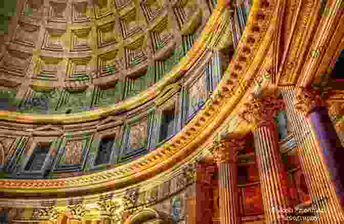 Illuminated Interior Of The Pantheon, Showcasing The Grandeur Of Its Corinthian Columns And Marble Floor The Pantheon: From Antiquity To The Present