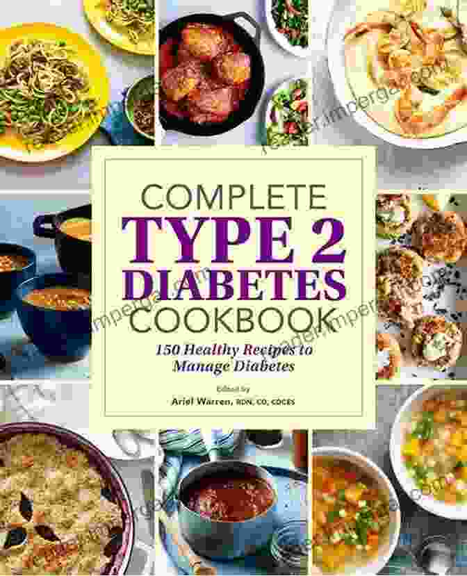 Image Of A Person Reading The Complete Type 2 Diabetes Cookbook Complete Type 2 Diabetes Cookbook: 150 Healthy Recipes To Manage Diabetes