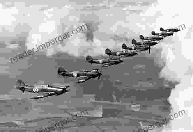 Intense Aerial Combat During The Battle Of Britain The Bombers And The Bombed: Allied Air War Over Europe 1940 1945