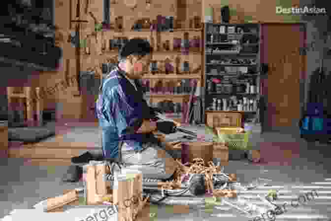 Miaydaiku Sebastian Orth, A Skilled Woodworker Wearing Traditional Japanese Clothing, Standing In Front Of A Wooden Structure MIYADAIKU Sebastian Orth