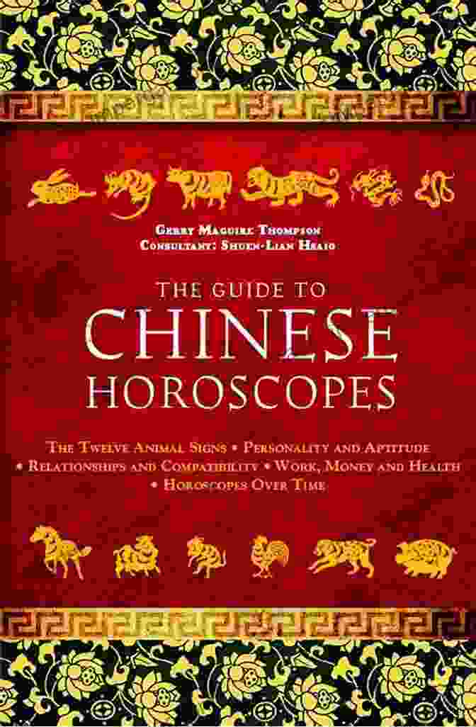 The Complete Guide To Chinese Horoscopes Book Cover Featuring The 12 Animal Signs Of The Chinese Zodiac Complete Guide To Chinese Horoscopes