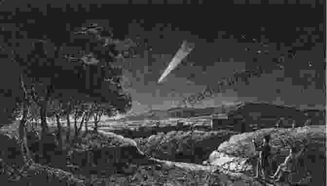 The Great Comet Of 1811, As Depicted In A Painting By John Russell. The Greatest Comets In History: Broom Stars And Celestial Scimitars (Astronomers Universe)