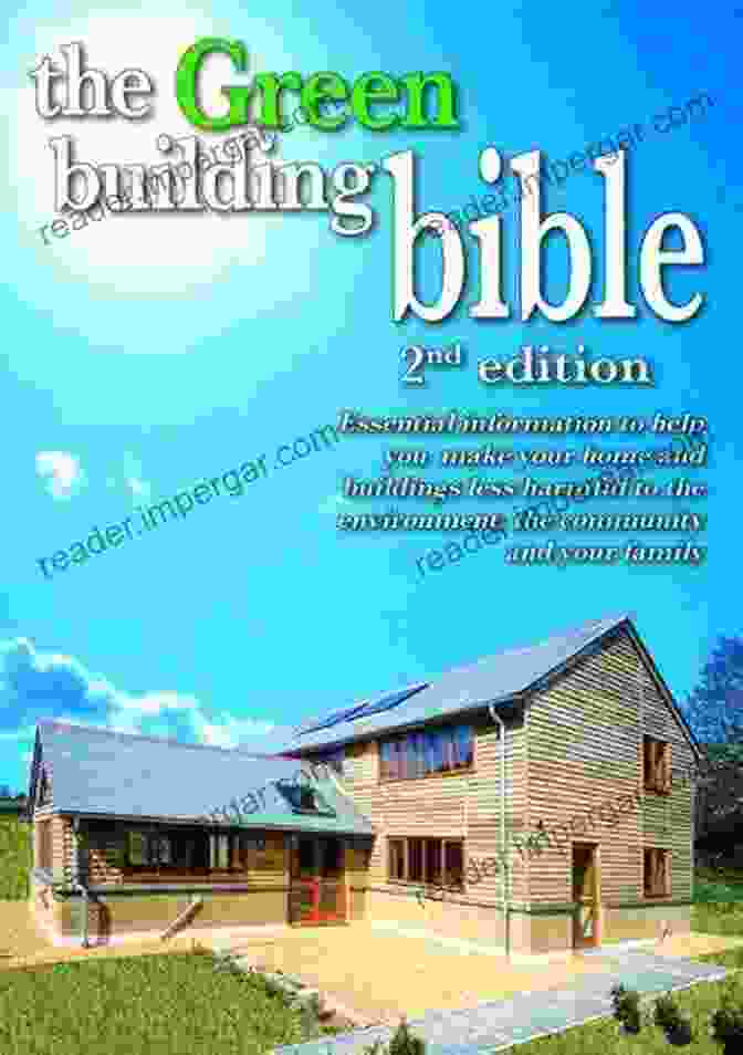 The Green Building Bible Book Cover Featuring A Verdant Landscape With Sustainable Buildings Green Building Bible: Fundamentals (Book 1)