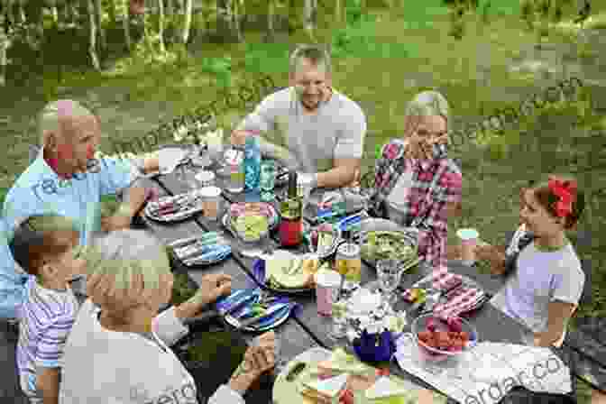 The Maude Family Gathered Around A Table, Sharing Food And Laughter A Hasty Irish Wedding: The Maude Family Tale