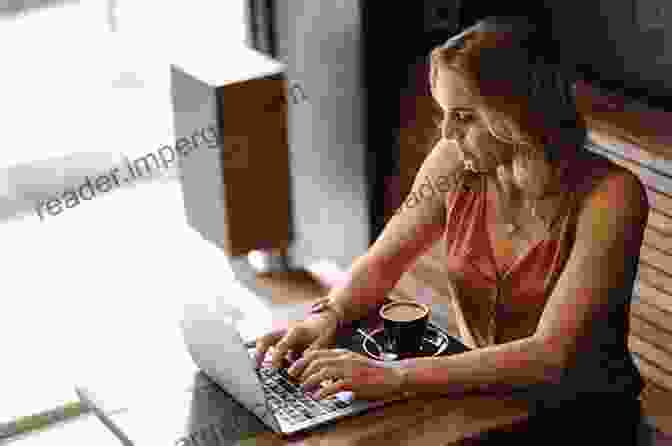 Woman Working On Her Laptop In A Coffee Shop Single Mom S Millionaire Guide: Be Financially Free Start Your Home Based Business With A Digital Product And Make Tons Of Money As A Happy Mom