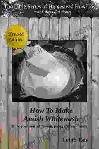 How To Make Amish Whitewash: Make Your Own Whitewash Paint And Wood Stain (The Little Of Homestead How Tos From 5 Acres A Dream 11)